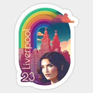 Liverpool 23 Sticker